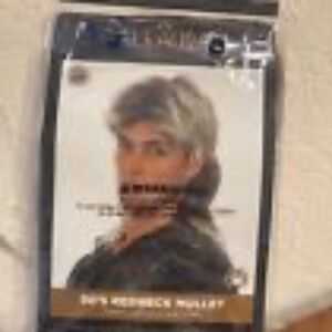 Wig for Men Blonde/Brown Mullet Wig